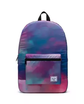 Складной рюкзак унисекс объемом 24 л из ткани, окрашенной в розово-синий цвет Herschel, синий