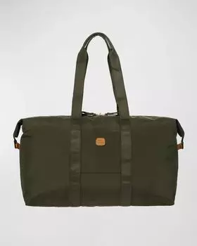Складной спортивный чемодан X-Bag 22 дюйма Bric's, цвет Olive