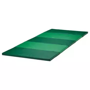 Складной спортивный коврик, зеленый, 78x185 см, PLUFSIG IKEA