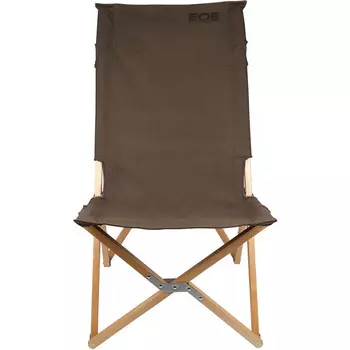 Складной стальной L-образный походный стул EOE - Eifel Outdoor Equipment, коричневый