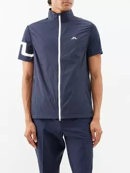 Складной жилет для гольфа ash J.Lindeberg, синий