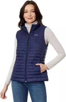 Складной жилет-пуховик с желобками Vineyard Vines, цвет Nautical Navy