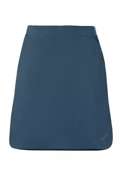 Skomer Skort IV 3 в 1 Брюки-юбки Внутренние брюки для женщин VAUDE, цвет Dark Sea