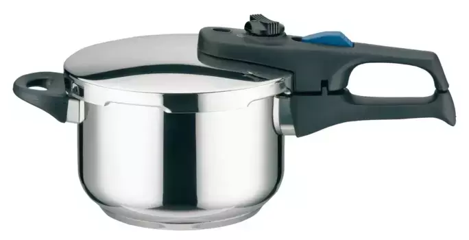 Скороварка Elo "Практика Плюс XS", нержавеющая сталь 18/8, (1 шт.), скороварка, 2,7 литра, индукция 2,7 л + 18 см + высота 2,7 см, цвет edelstahlfarben