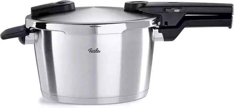 Скороварка Fissler "Vitaquick Premium", нержавеющая сталь 18/10, премиальное качество – Сделано в Германии 2,5 л + 22 см + высота 12 см, цвет silberfarben