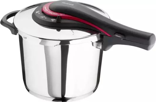 Скороварка PINTINOX "Pinti Next", нержавеющая сталь 18/10, скороварка, индукционная, 6 литров, 22 см 6 л + 22 см, цвет edelstahlfarben