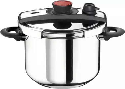 Скороварка PINTINOX "Pro", нержавеющая сталь 18/10, (1 шт.), скороварка для индукции, 6 литров, 22 см 6 л + 22 см, цвет edelstahlfarben