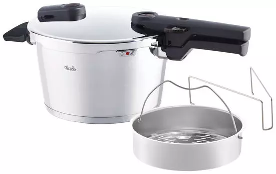 Скороварка vitaquick 45 л Fissler, серебряный