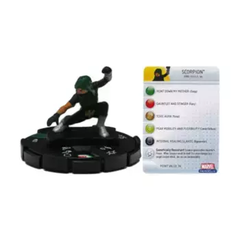 Скорпион, Marvel HeroClix - Captain America - Singles