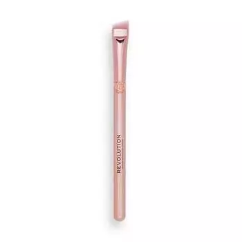 Скошенная кисть для контуринга Create, румяна для контура и кисть для хайлайтера R21 Makeup Revolution