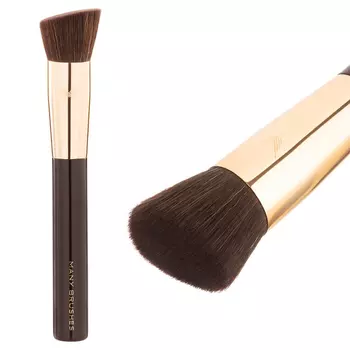 Скошенная кисть для румян и бронзера, 05, 1 шт. Many Brushes Chocolate