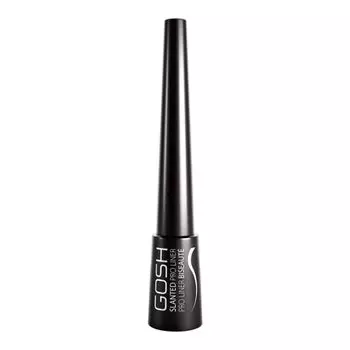 Скошенная жидкая подводка для глаз с растушевкой Gosh, цвет 001 intense black, 3 мл
