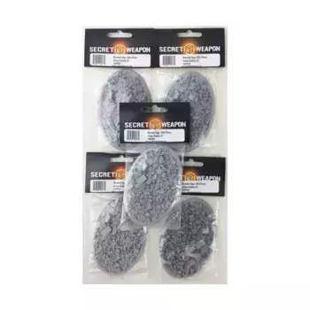 Скошенное основание 105x70 мм — Urban Rubble (5 шт.), Miniature Bases - Urban Rubble