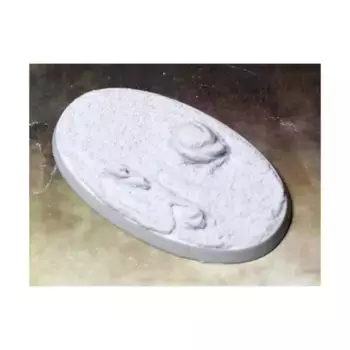 Скошенное основание 65x30 мм — Пустыня Пустошь, Miniature Bases - Desert Wastelands