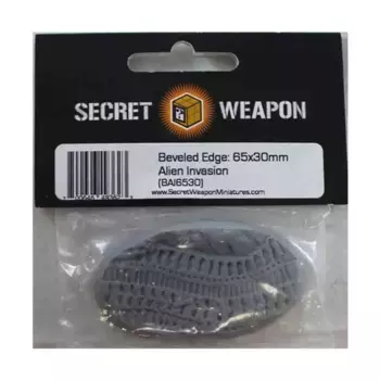 Скошенное основание 65x30 мм — Вторжение пришельцев, Miniature Bases - Alien Invasion