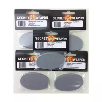 Скошенное основание 75x40 мм — кабина экипажа (5 шт.), Miniature Bases - Flight Deck