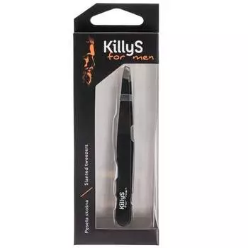 Скошенный пинцет для коррекции бровей KillyS,For Men Slanted Tweezers