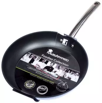 Сковорода 30х5,6см кованый алюминий для гурманов bgmp-3554 masterpro