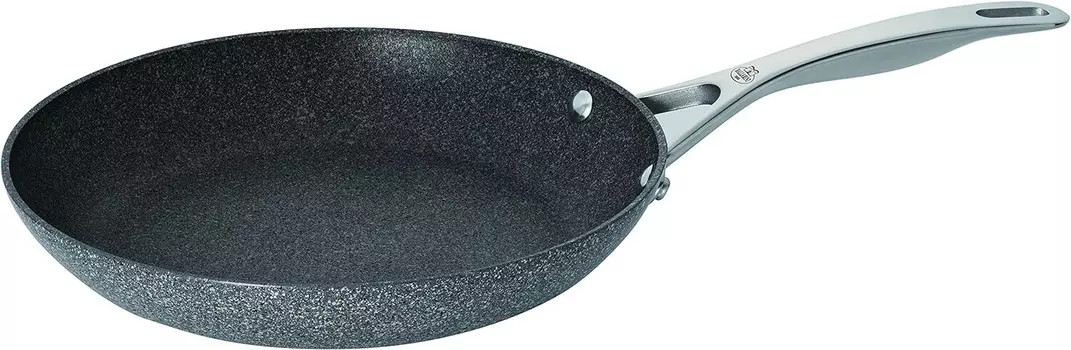 Сковорода Ballarini 75001-791 Roma, 11,0 дюймов (28 см), для газовых плит, гранитиевое 5-слойное покрытие, производство Италия, Sliver
