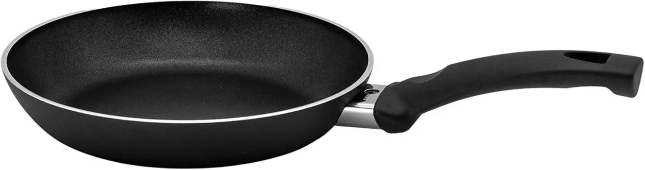 Сковорода Ballarini 75003-072 Ripari, 7,9 дюйма (20 см), индукционная, фтор, 3-слойное покрытие, сделано в Италии, Black (Black 19-3911Tcx)
