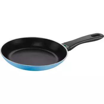 Сковорода BALLARINI «Caprera», алюминий, (1 шт.), керамическое покрытие, Thermopoint, разноцветная, производство Италия, цвет blau