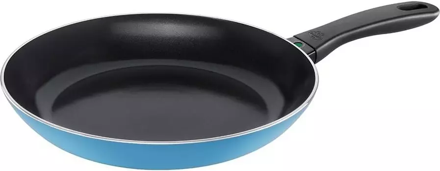 Сковорода Ballarini CAPRERA Z1025-995 Caprera, 11,0 дюймов (28 см), светло-голубая, сделано в Италии, керамическое покрытие, совместимое с IH (эксклюзивно на Amazon.co.jp)