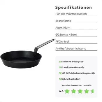 Сковорода Cheqo, черный