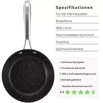 Сковорода Cheqo, серебряный