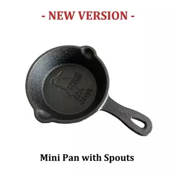 Сковорода чугунная En, черный