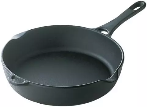 Сковорода диаметром 21 см ЕЩЕ УСТАНОВЛЕНА Iwachu, Black