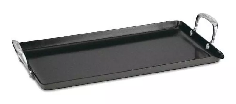Сковорода для двух горелок Cuisinart 10 x 18 дюймов, черный