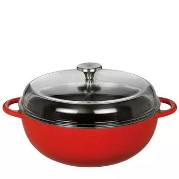 Сковорода для тушения Kchenprofi MARMITE, 28 см, классический красный PROVENCE 402600428