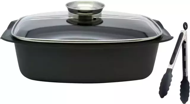 Сковорода Elo Basic, литой алюминий, (набор, 2 шт), 32 см, Zipp Zapp Elo - Basic 5,4 л, черный