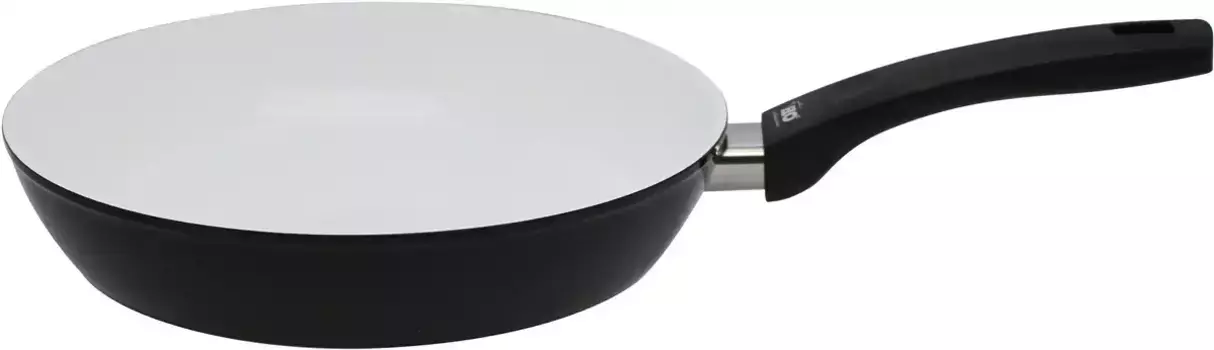 Сковорода Elo "Pure Adventure", алюминий, (1 шт.), индукционная 24 см + высота 5 см, белый/черный