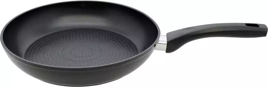 Сковорода Elo "Smart Wellness", алюминий, (1 шт.), уникальная система дозирования масла, индукция 24 см + высота 5 см, черный