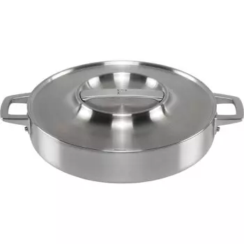 Сковорода Fiskars Norden стальной отсек 28 см, серебро