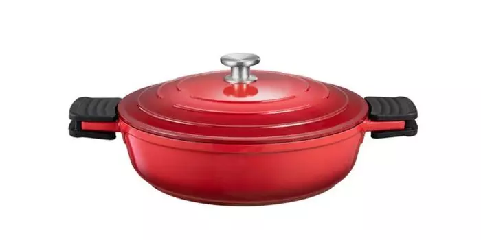 Сковорода глубокая с крышкой БОРДО 28 см Tescoma