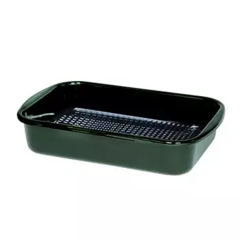 Сковорода-гриль для риса квадратная с вафельным дном, форма для запекания 35/23/7,5 см Riess