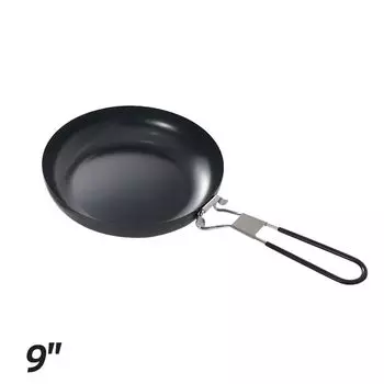 Сковорода-гриль, портативная сковорода-гриль с антипригарным покрытием, складная сковорода для кемпинга на открытом воздухе-S Hameb