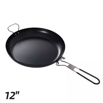 Сковорода-гриль, портативная сковорода-гриль с антипригарным покрытием, складная сковорода для кемпинга на открытом воздухе-M Hameb