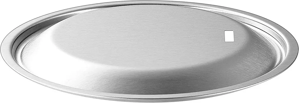 Сковорода-гриль Takagi Glee-ru со съемной ручкой, крышка из нержавеющей стали, круглая, 7,1 дюйма (18 см), серебристая, Sliver