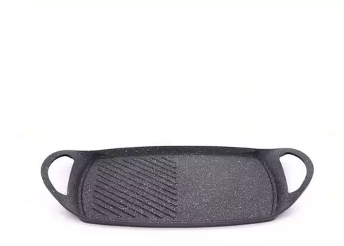 Сковорода-гриль, жарочная плита, плита-гриль, решетка для барбекю 47 см Scheffinger