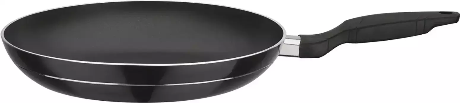 Сковорода GSW "Bratmeister", алюминий, (1 шт.), многослойное, простое в уходе антипригарное покрытие. 32 см 32 см + высота 5,6 см, черный