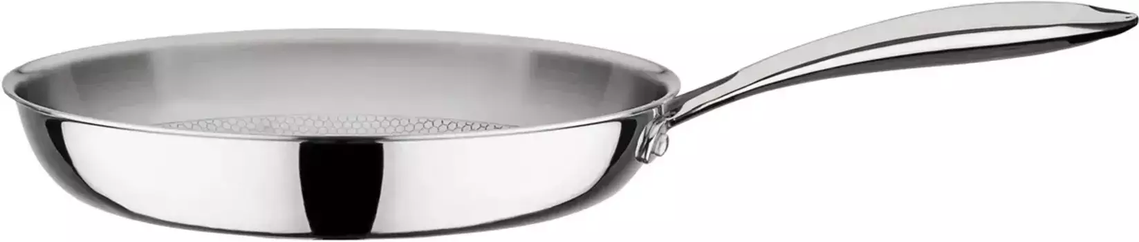 Сковорода GSW "INOXXALplus", нержавеющая сталь, (1 шт.), индукционная 24 см, цвет silberfarben