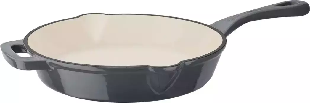 Сковорода GSW "Серая", чугун, (1 шт.), индукционная 26 см, серый