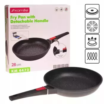 Сковорода Kamille, черный