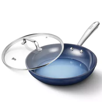 Сковорода керамическая Hlafrg, синий