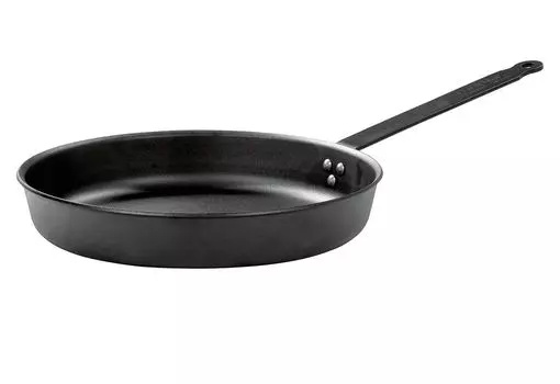 Сковорода Kockums Jernverk 30 см из шведской углеродистой стали, черный