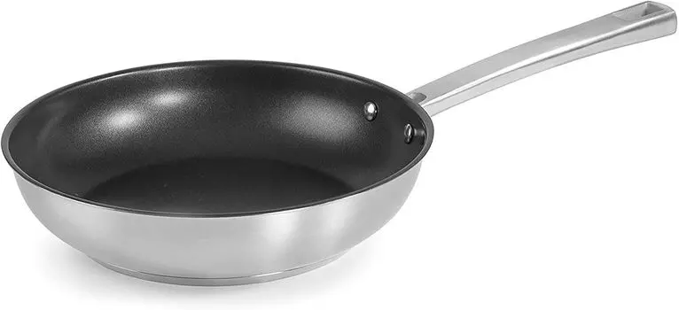 Сковорода Lacor 45320 с антипригарным покрытием, нержавеющая сталь, 22см