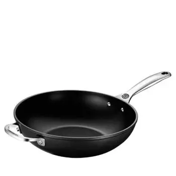 Сковорода Le Creuset 12 дюймов с антипригарным покрытием, белый